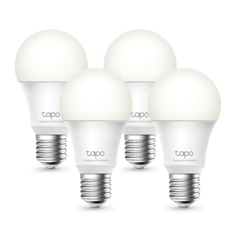 Dimmbare Smart-Lampe, 4000K, Tapo L520E (4er-Pack)