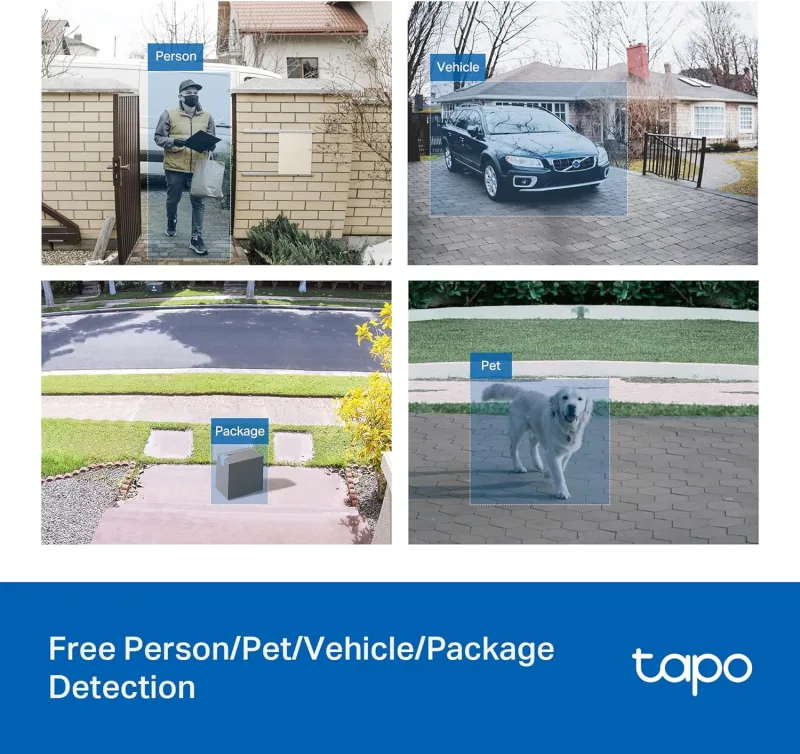 2K IP65 Smart Doorbell, Tapo D130