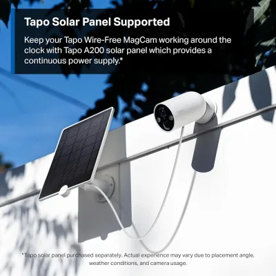 MagCam 2K Wireless Battery Powered Camera, Tapo C425 4-Pack