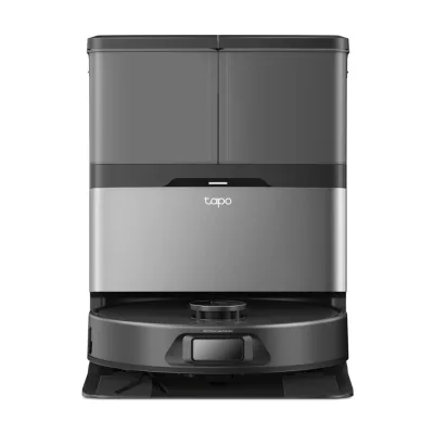 LiDAR + Dual-Laser Robot Vacuum and Mop with Advanced Dock 15000Pa Suction, Tapo RV50 Pro Omni