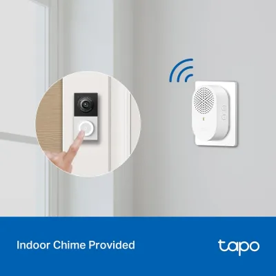 2K IP65 Smart Doorbell, Tapo D130