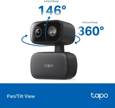 1080P Pan/Tilt  Indoor/Outdoor Security Camera, Tapo C207 HybridCam 360