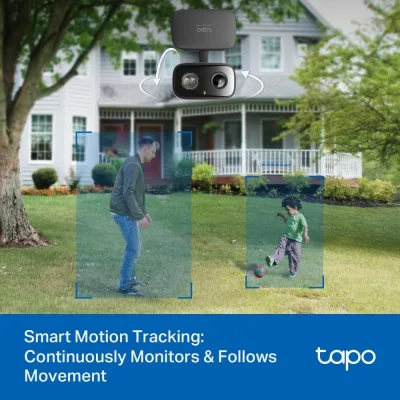 2K Pan/Tilt Indoor/Outdoor Security Camera  HybridCam 360, Tapo C217(2-Pack)