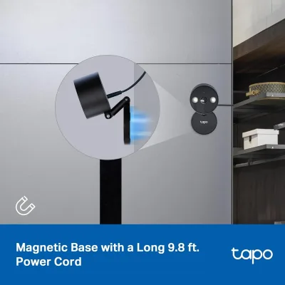 4-Pack 2K QHD Indoor/Outdoor Security Camera Black Tapo C121