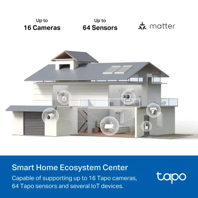 MagCam 4K Wireless Outdoor Camera 4-Pack + Smart Hub Bundle