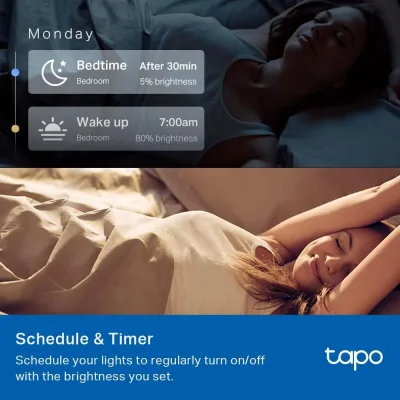 Energy Efficient RGBW Smart Light Bulb, Tapo L531E