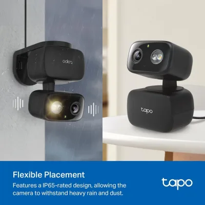1080P Pan/Tilt  Indoor/Outdoor Security Camera, Tapo C207 HybridCam 360