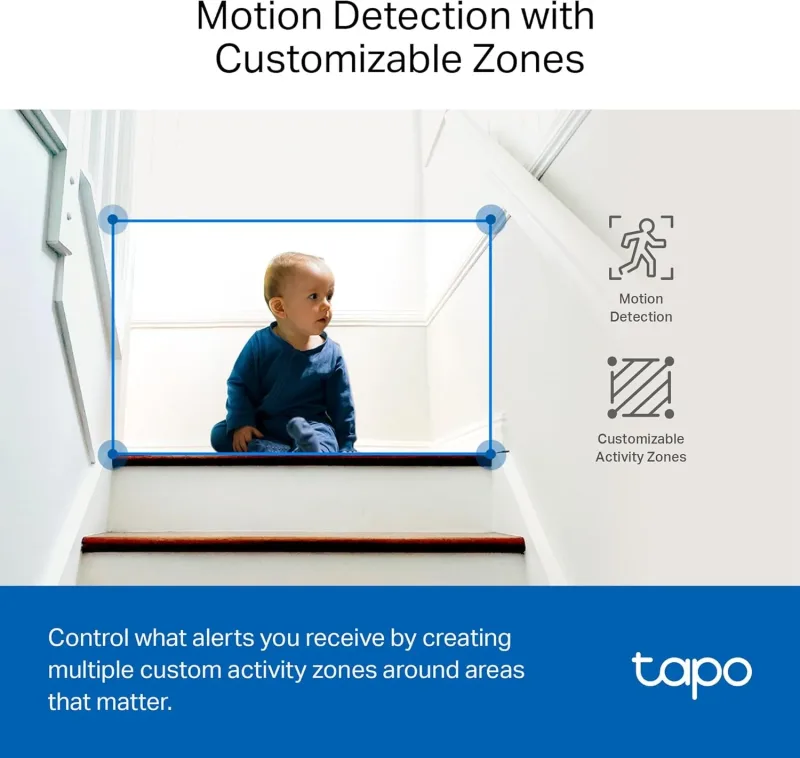 Pan/Tilt 2K QHD indoor beveiligingscamera, Tapo C220