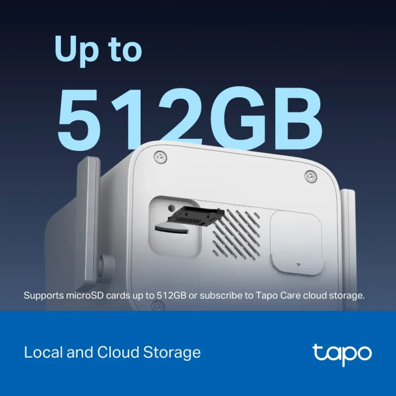 4K 雙鏡頭有線平移/傾斜 PoE 安全攝影機，Tapo C575D