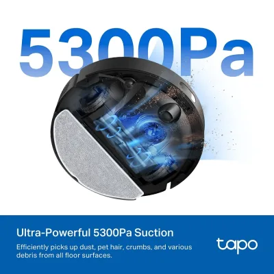 LiDAR Robot Vacuum & Mop, Tapo RV30 MAX