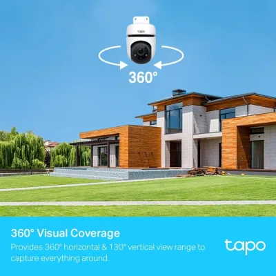 Telecamera da esterno Pan/Tilt 1080P, Tapo C500