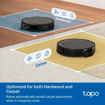 Robot aspirador y fregasuelos MagSlim LiDAR, Tapo RV20 MAX