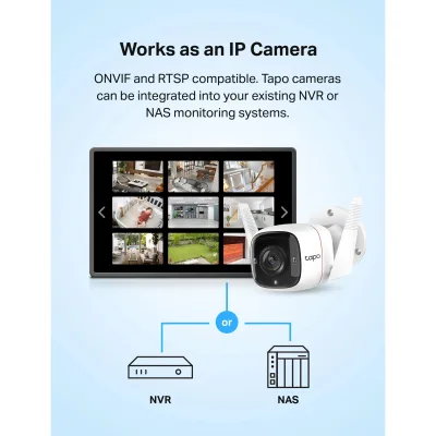 2K QHD Outdoor Camera, Tapo C320WS