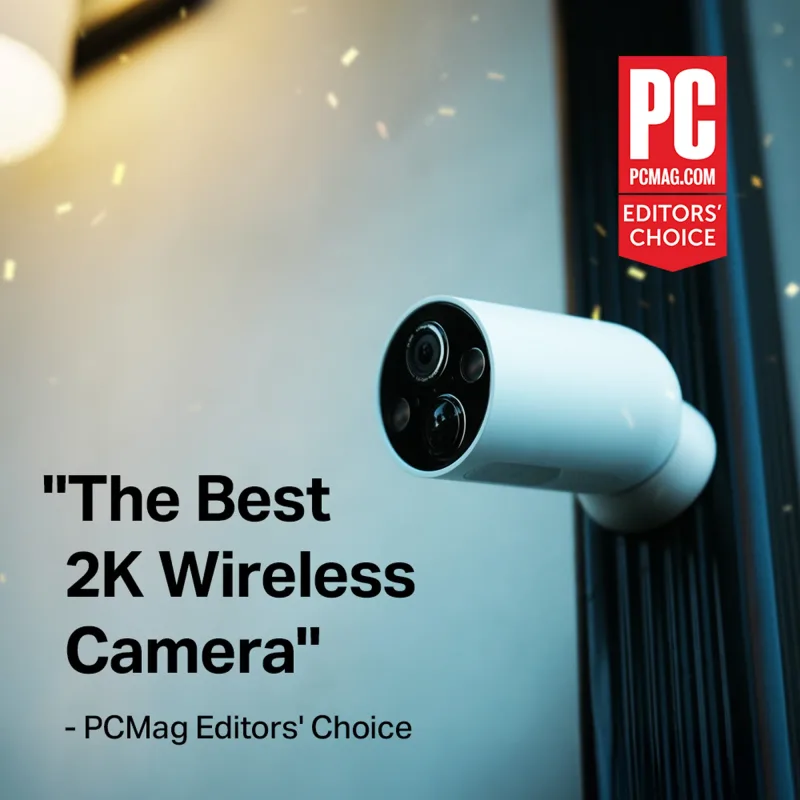 MagCam 2K Battery Powered Camera, Tapo C425 2 pack