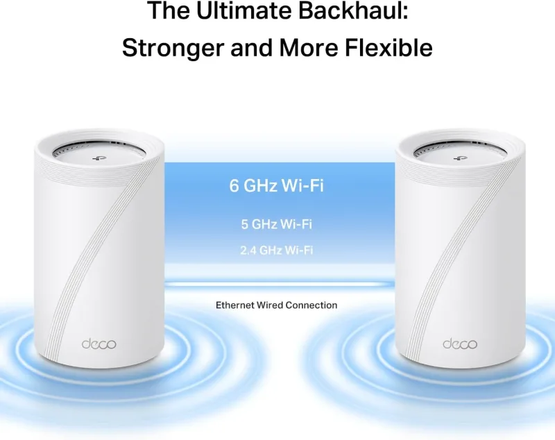 Deco 7 Pro Outdoor Wi-Fi 7 Mesh System Bundle, Deco BE67 3-pack BE14000 & BE25-Outdoor