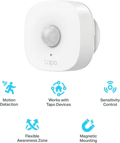 Smart Motion Sensor, Hub Required, Tapo T100