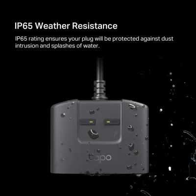 Spina smart da esterno IP65 certificata Matter, Tapo P400M