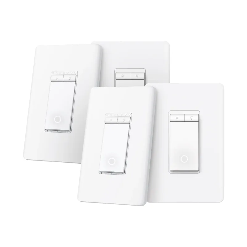 Matter-Certified Smart Dimmer 3-Way Light Switch, Tapo S515D Kit 2-Sets