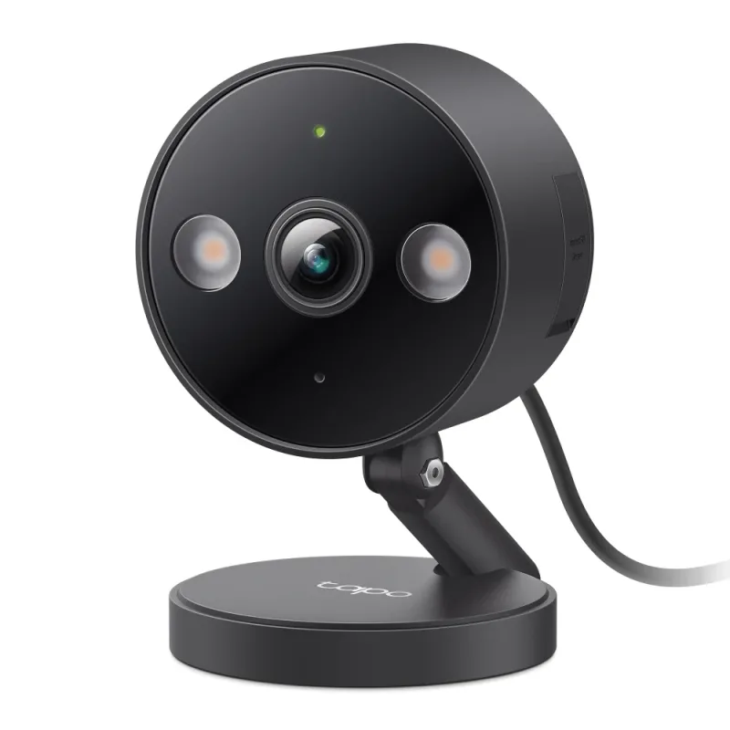 2K QHD Indoor/Outdoor Security Camera Black, Tapo C121