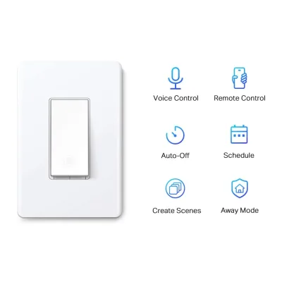 Single Pole Smart Light Switch White, Tapo S500