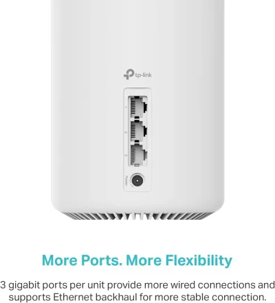 Wi-Fi 6E kolmikaistainen AXE5400 mesh-järjestelmä, Deco XE75 (3 kpl)