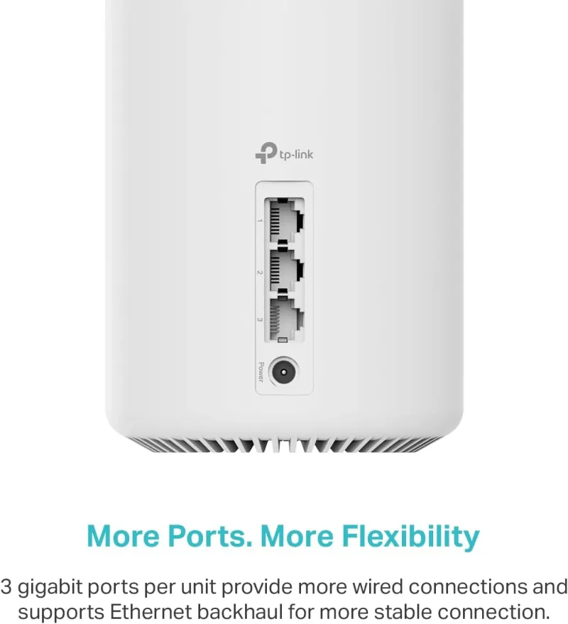Wi-Fi 6E kolmikaistainen AXE5400 mesh-järjestelmä, Deco XE75 (3 kpl)