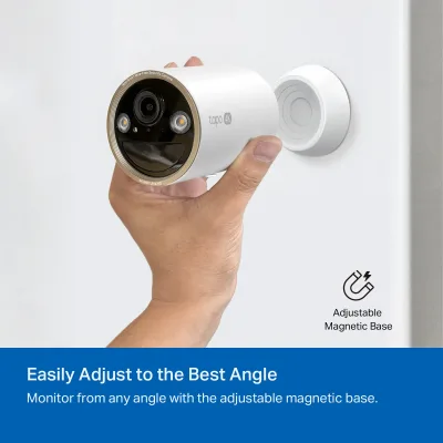 MagCam 4K Ultra HD 배터리 구동 카메라, Tapo C460
