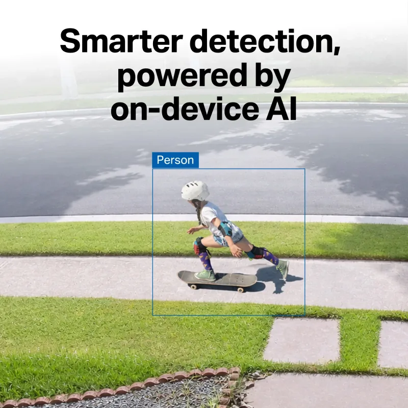 2K Solar-Powered Pan/Tilt Security Camera, Tapo C610 KIT