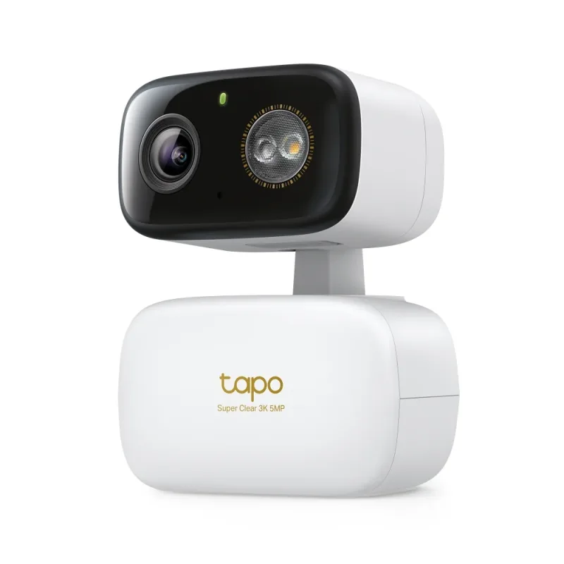 3K Pan/Tilt Indoor/Outdoor Security Camera, Tapo C236 HybridCam 360