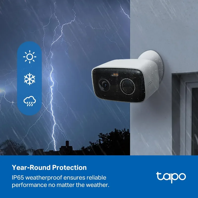 1080P smarte kabellose Outdoor-Überwachungskamera, Tapo C400 3er-Pack