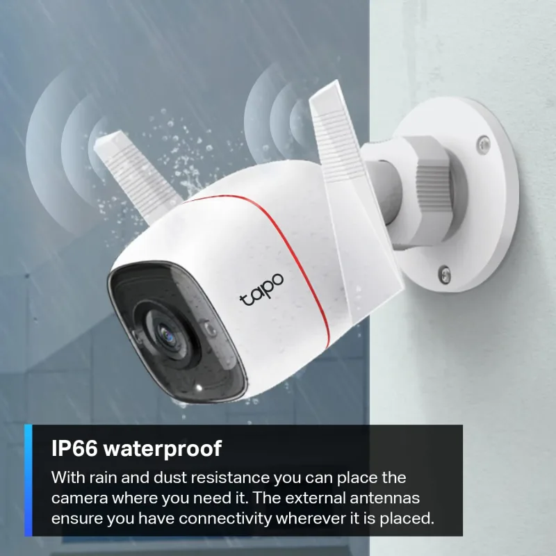 2K QHD Outdoor Camera, Tapo C320WS