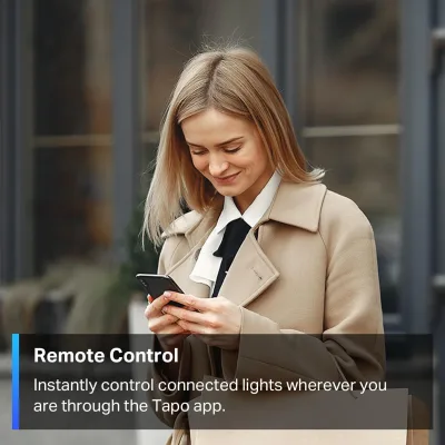Interruttore luce smart unipolare certificato Matter, Tapo S505 (confezione da 2 pezzi)