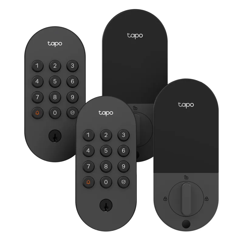 Cerradura inteligente Wi-Fi sin llave, Tapo DL100, pack de 2