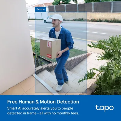 2K Smart Doorbell Battery Powered, Tapo D210
