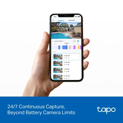 MagCam 4K 태양광 Ultra HD 실외 보안 카메라, Tapo C460 Kit x3 번들