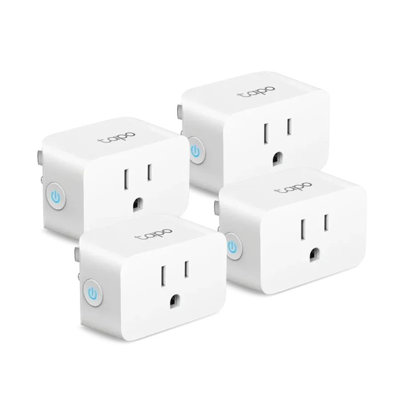 Apple Home Smart Plug Mini 15A, Tapo P125(4-Pack)
