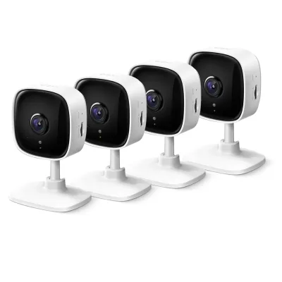 2K 실내 보안 카메라 4팩, Tapo C110P4