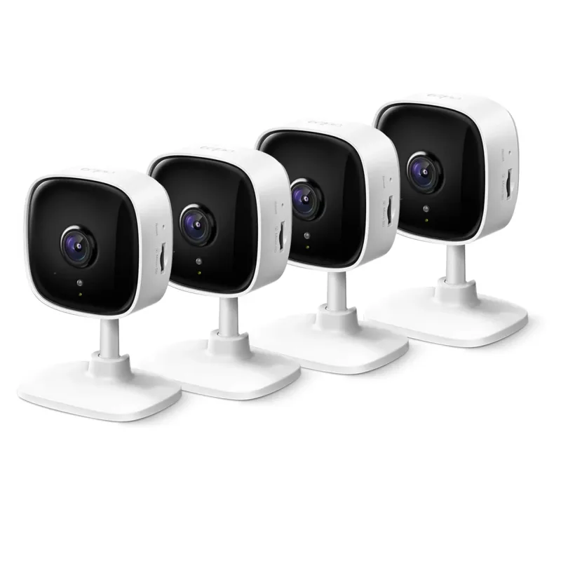 2K Indoor Security Camera 4 Pack, Tapo C110P4