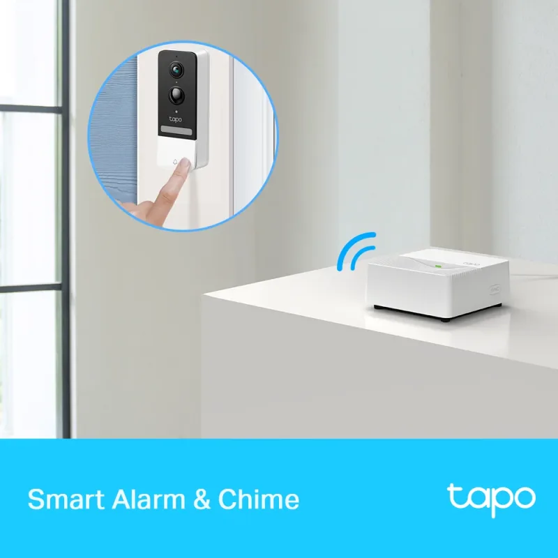 Hub inteligente con alarma y timbre inteligentes, Tapo H200