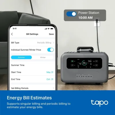 Mini presa intelligente con monitoraggio energetico, Tapo P115 (confezione da 2)