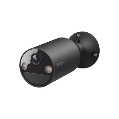 Telecamera di Sicurezza Wireless da Esterno 1080P Nera, Tapo C403