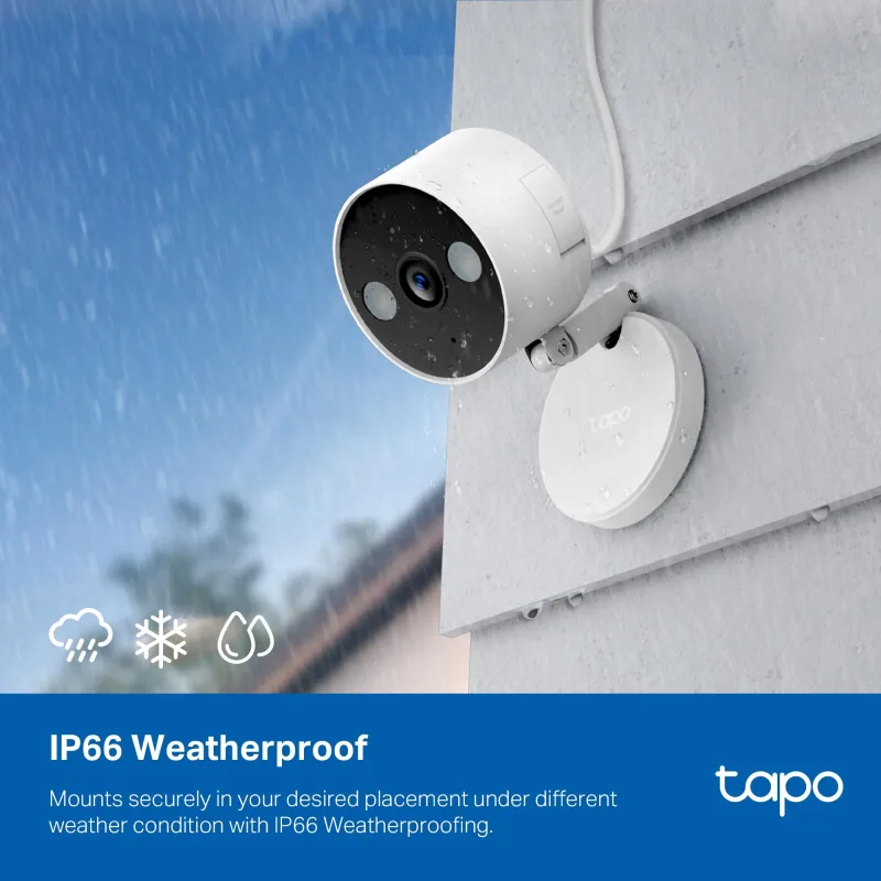 Hybrid Cam Multi-Pack 2K QHD Indoor/Outdoor Surveillance Camera  C120  3 Pack
