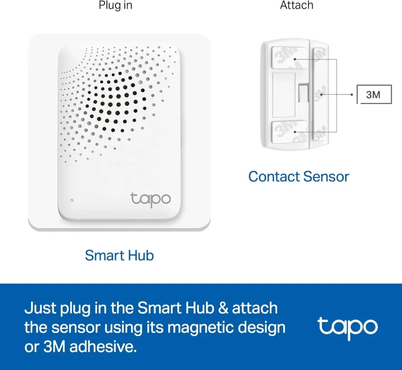 Security Door Sensor Starter Kit, Tapo T31 KIT