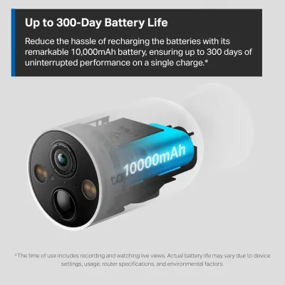 MagCam 2K Battery Powered Camera, Tapo C425 2 pack