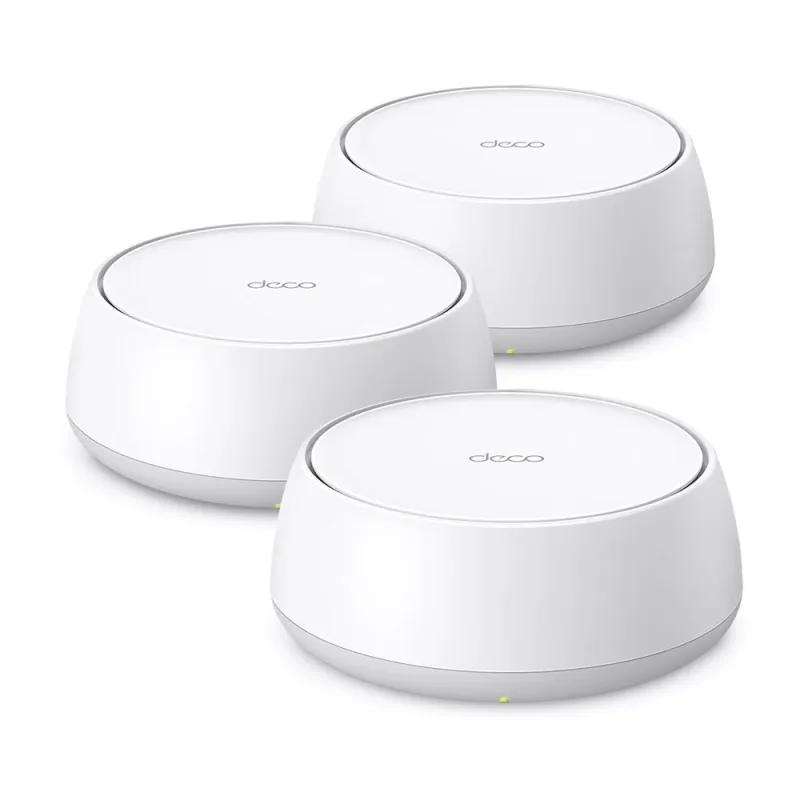 Sistema Mesh Wi-Fi 7 de doble banda Deco 7 BE5000, Deco BE25 3-Pack