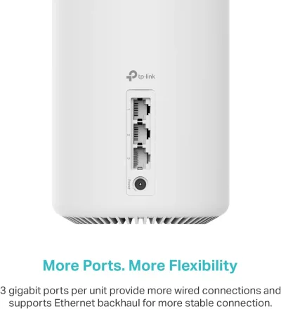 Wi-Fi 6E Tri-Band AXE5400 Mesh-system, Deco XE75 2-pak
