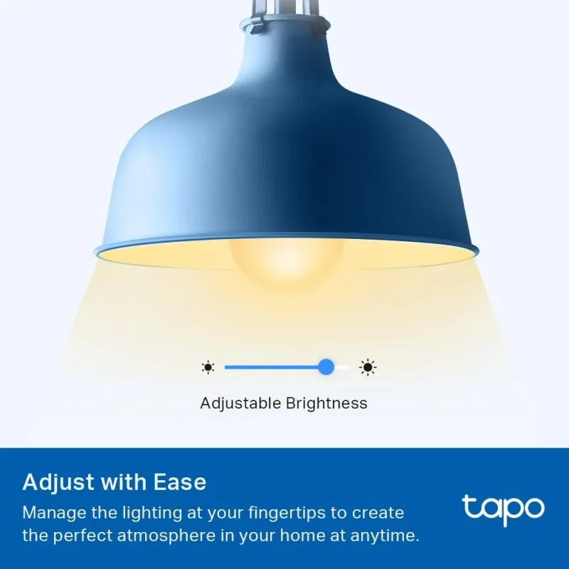 Lampadina intelligente dimmerabile, 2700K, Tapo L510E (confezione da 4)
