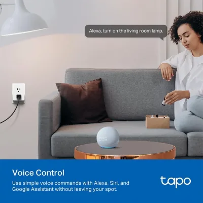Matter-Certified Energy Monitoring Smart Plug Mini, Tapo P110M(4-Pack)