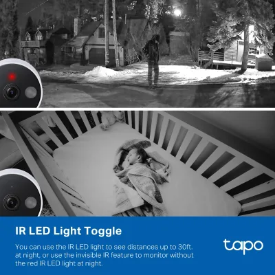 Tapo No-Drill Home Security Bundle