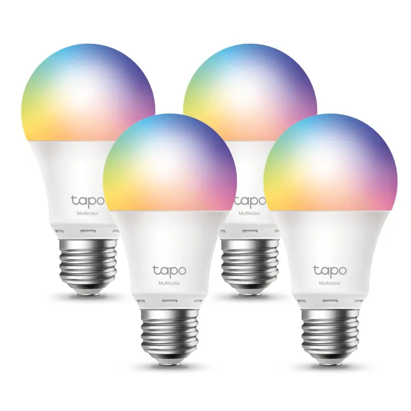 Dimmbare RGBW Smart-Lampen, Tapo L530E (4er-Pack)